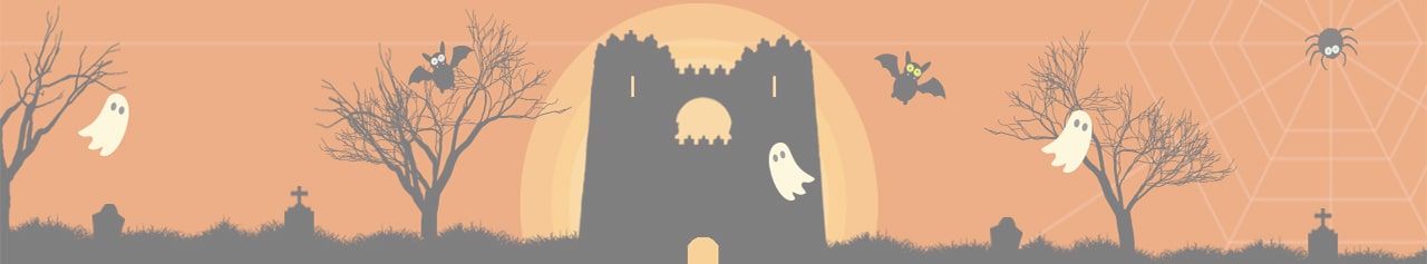 castle near trees wallpaper