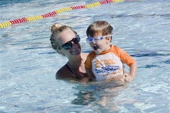 sport, swimming, water, person, sunglasses, accessories, pool